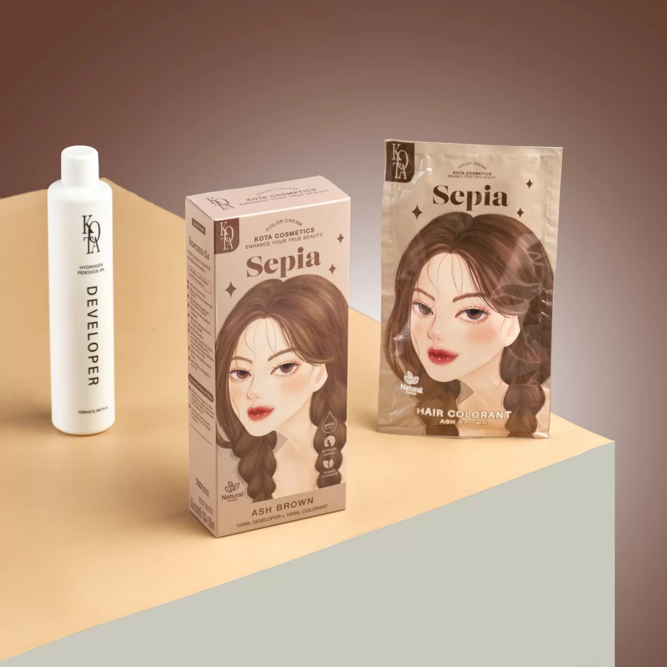 Buy KOTA COSMETICS Hair Color Cream at best price in bangladesh