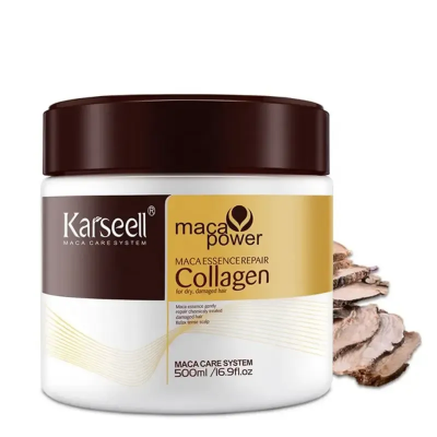 Buy Karseell Collagen Hair Mask Maca Power 500ml Deep Repair Conditioning Argan Oil Collagen Hair Mask Essence for Dry Damaged Hair All Hair Types at best price in bangladesh