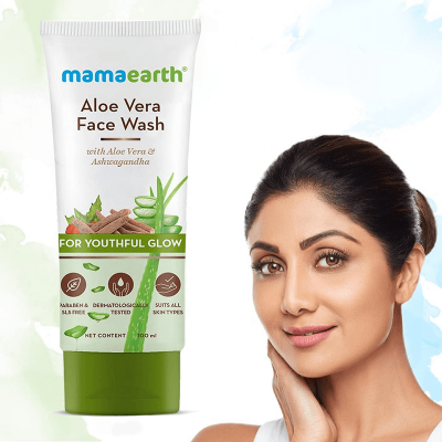 Picture of Mamaearth Aloe Vera Face Wash – 100ml