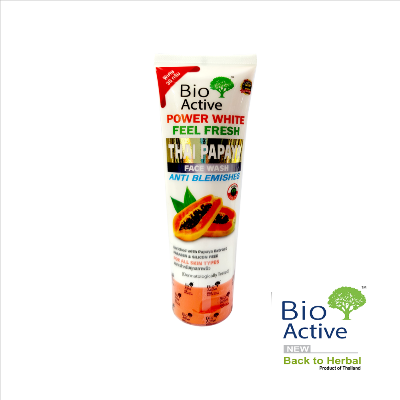 Picture of Bio Active Power White Thai Papaya Anti Blemish Face Wash - 70gm (Thailand)