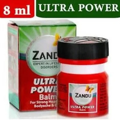 Picture of Zandu Ultra Power Balm- 8ml (Indian)