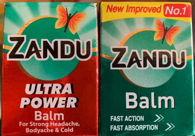 Picture of Zandu Balm & Zandu Ultra Power Balm- 8ml (Indian)