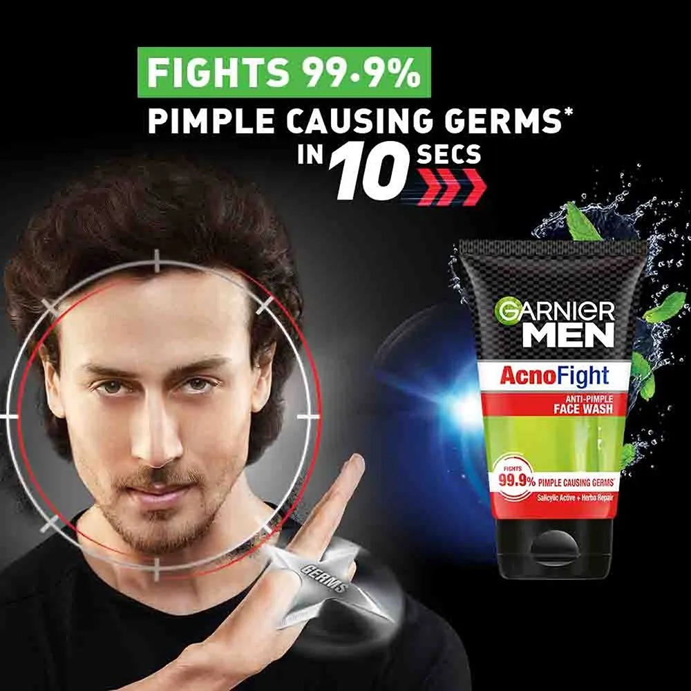 Picture of Garnier Men Acno Fight Face Wash- 100ml