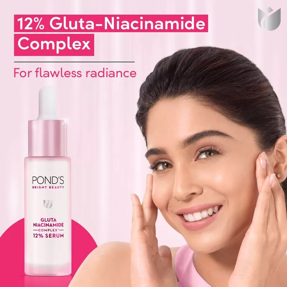 Picture of POND'S Bright Beauty Gluta-Niacinamide Complex 12% Serum Corrects Dark Spot & Pigmentation - 28ml