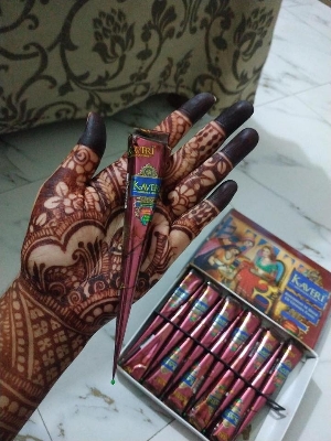 Picture of Kaveri Indian Mehndi Cones 12 Pcs (1Box)