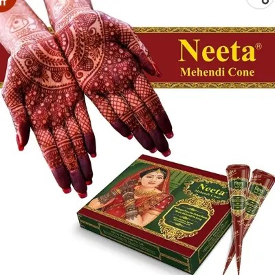 Picture of Neeta Mehedi cone Full Box - 12 Pcs (Indian)