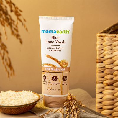 Buy Mamaearth Rice Face Wash With Rice Water & Niacinamide at best price in bangladesh