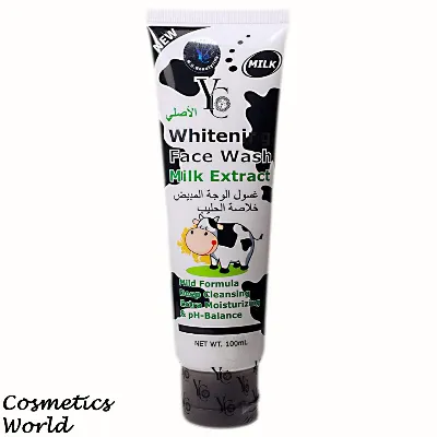 Buy YC Whitening Face Wash Milk Extract - 100ml (Thailand)  at best price in bangladesh