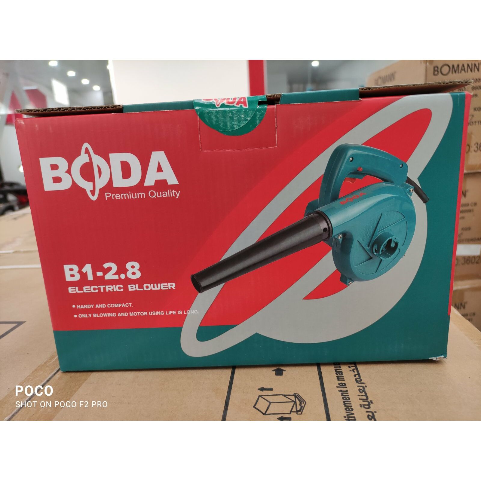 Picture of Air Blower & Vacuum [ 2 In 1 ] 400W Dust Cleaning Machine ( BODA B1-2.8 )