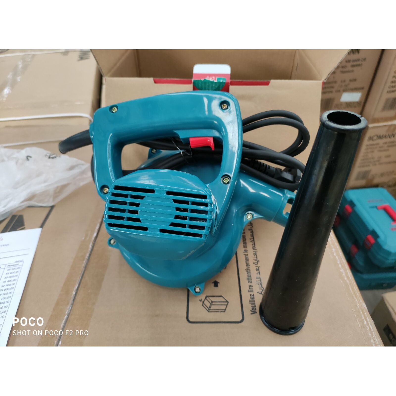 Picture of Air Blower & Vacuum [ 2 In 1 ] 400W Dust Cleaning Machine ( BODA B1-2.8 )