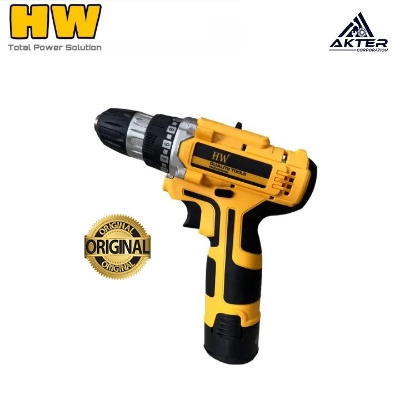 Picture of HW Cordless Drill Macine With 12V Double Battery - 10MM ( HW 6012 )