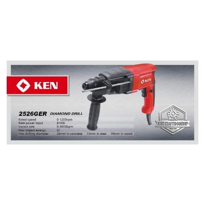 Picture of Rotary Hammer Drill 810W 13-30mm ( KEN 2526GER )