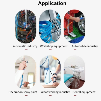 Picture of Pneumatic Spiral Pipe 8MM / 10MM / 12MM - 9M Length With Free Coupler Set - MADE IN KOREA