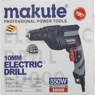 Picture of MAKUTE ELECTRIC DRILL ED009 550W 10 MM CHUCK SIZE HEAVY DUTY