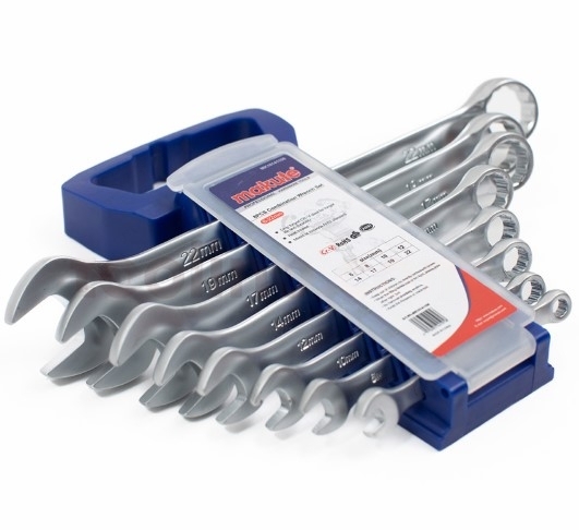 Picture of Makute 8PCS Combination / Double Open / Double Ring Wrench Set 6-22mm ( MK10141108 / MK10141208 / MK10141308 )