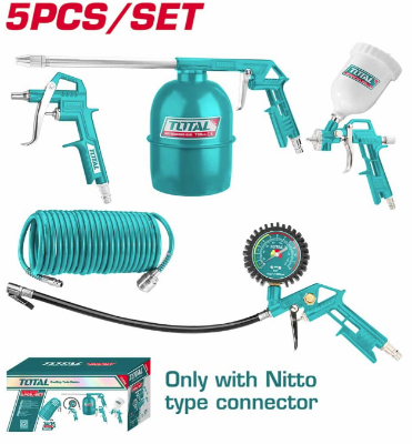 Picture of TOTAL 5 Pcs Air Tools Set TATK053-3