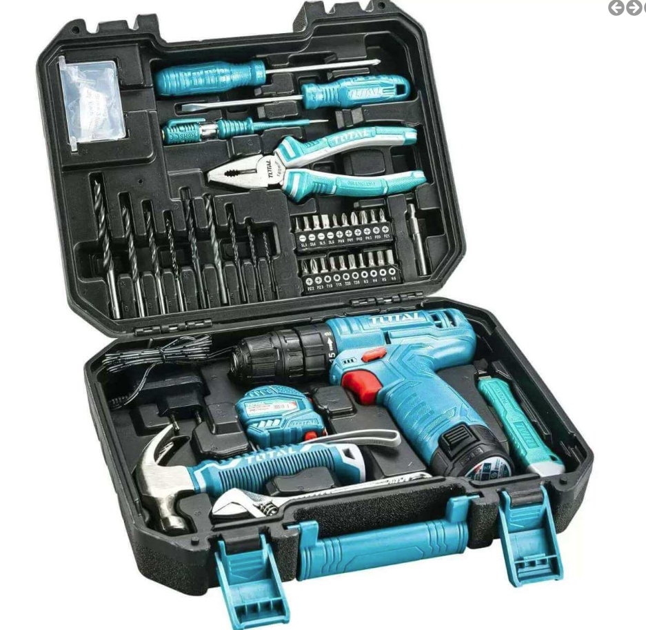 Picture of TOTAL 81 Pcs Tools Set- THKTHP10812