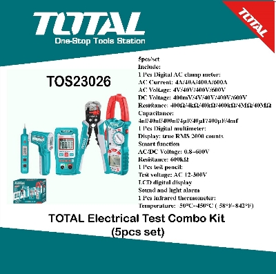Picture of TOTAL Electrical Test Combo Kit (5pcs set)- TOS23026