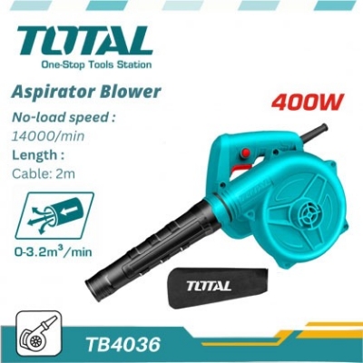 Picture of TOTAL Aspirator Blower 400W - TB4036