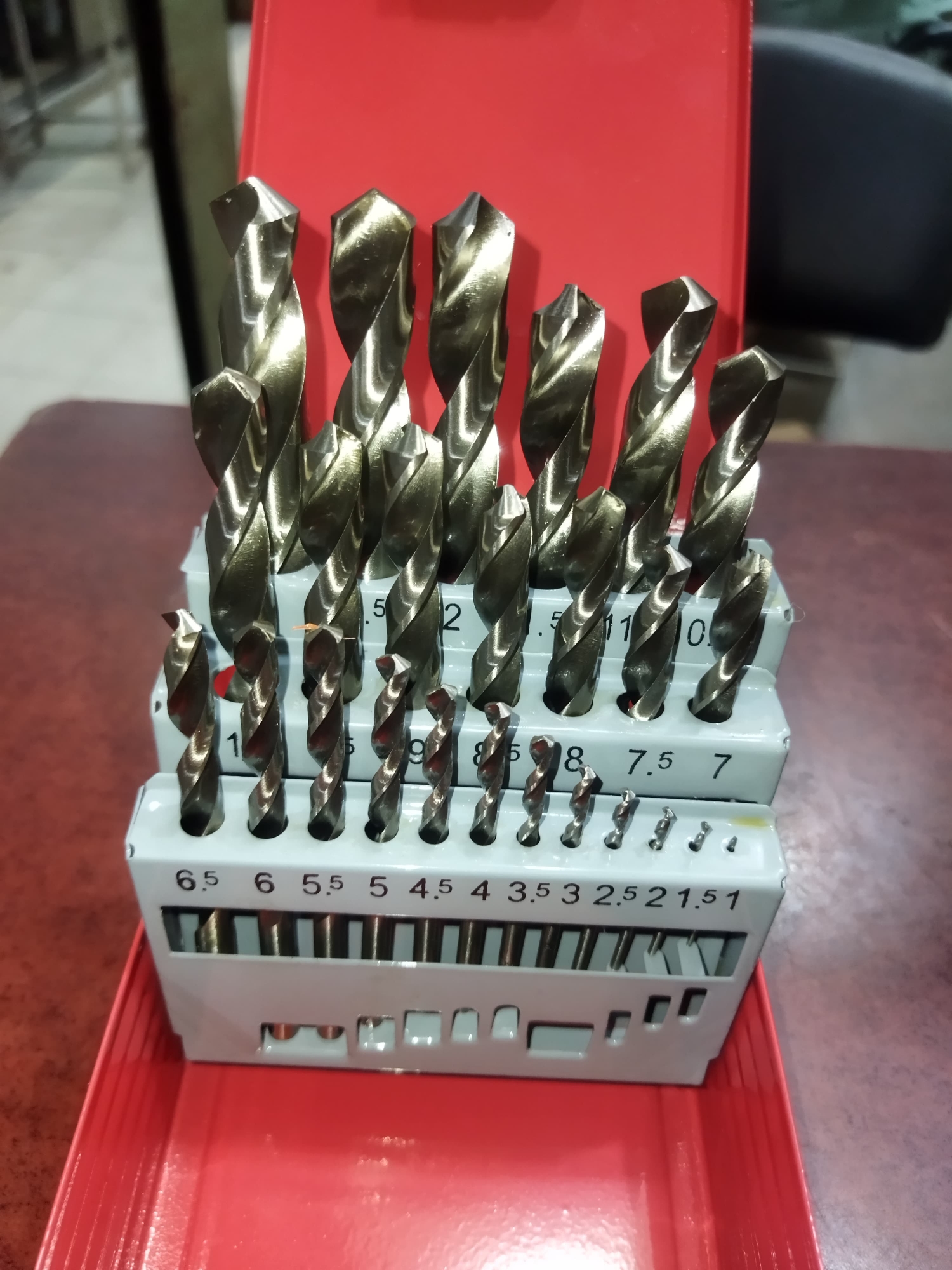 Picture of HSS Drill Bit Set - 25 PCS With High Quality Steel Box