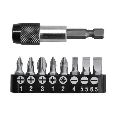 Picture of 9 Pcs screwdriver bits set INGCO-AKSD0071