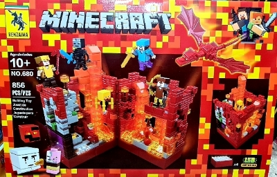 Picture of Big City Minecraft for Kids Fun building toy joins construction with Big Minecraft City