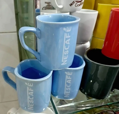 Picture of Ceramic Nescafe Mug Ceramic Coffee Mug Yellow Nescafe1 piece - Coffee