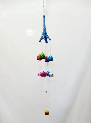 Picture of Home indoor decoration wind bell hanging ornament memorial wind chimes 9 doorbell 9 gnat metal Outdoor Living Wind Chimes Yard Garden Tubes Bells Copper Home Craft Decor Gifts Layor