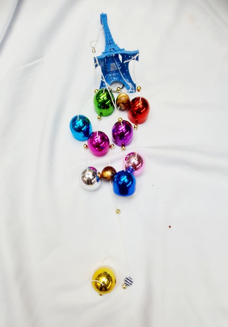 Picture of Home indoor decoration wind bell hanging ornament memorial wind chimes 9 doorbell 9 gnat metal Outdoor Living Wind Chimes Yard Garden Tubes Bells Copper Home Craft Decor Gifts Layor