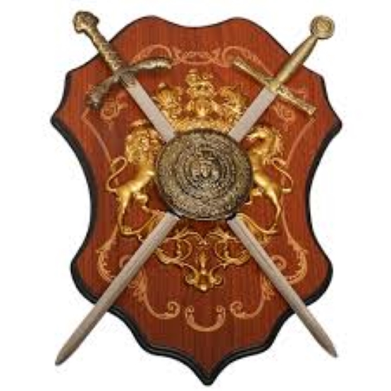 Picture of American Creative Home Bar Sword Wall Decor 3 Pcs