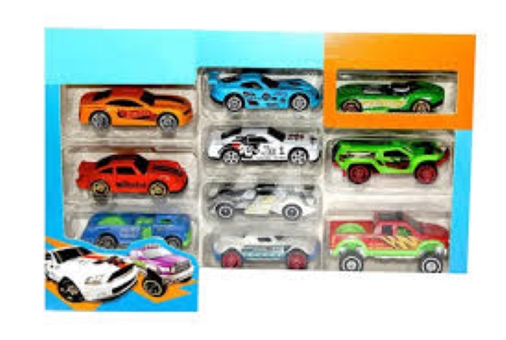 Picture of HOT WHEELS 10 piece car set new model Explore Trend - Upscaled Quality - Dye Cast Metal Car-10 Dyest Hot Wheels Cars Set - Innovative Design - To Exprerience Greatness