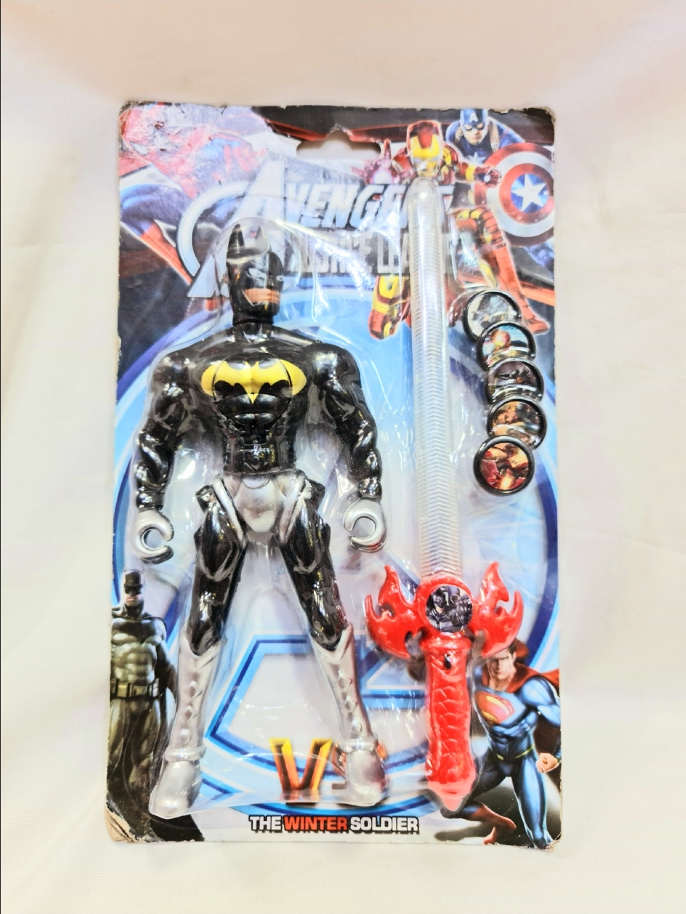 Picture of Iron man Spider-Man Captain America batman PVC  Model Toys -kids - Toys For Boys - toys for boys