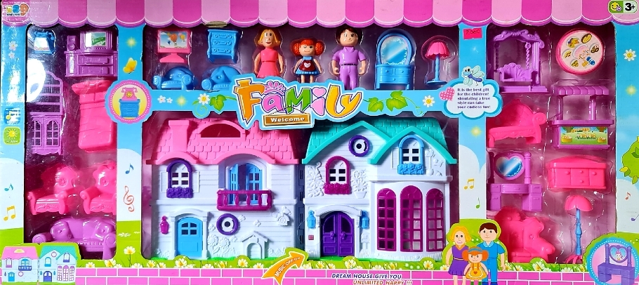 Picture of Big Size Family Doll House For kids