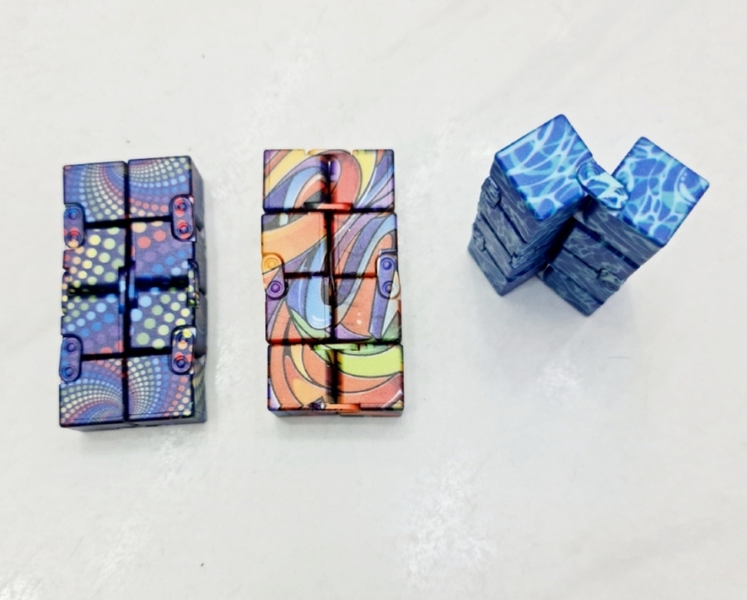 Picture of EDC rubs Cube Fidget Toy for kids and younger boys for time pass and developed brain