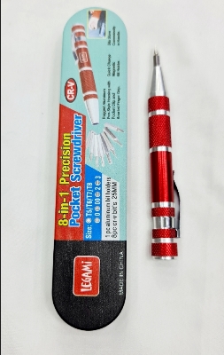 Picture of 8-in-1 precision pocket screwdriver Magnetic 5in1 Pentalobe Screwdriver Repair Tool Set.