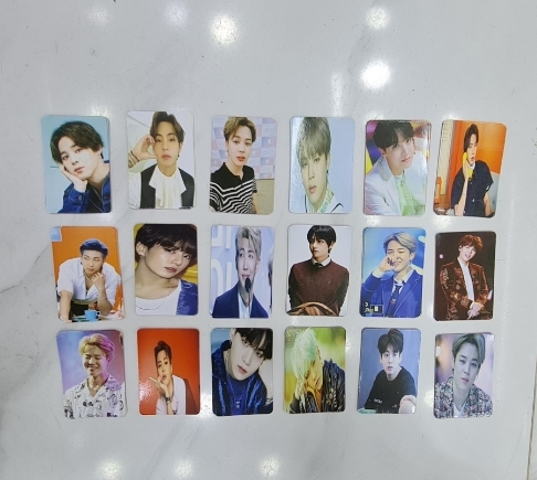 Picture of BTS  X Photo Album Lomo Card 54 Piece Pop Fan KPOP BTS Butter Album Lomo Card