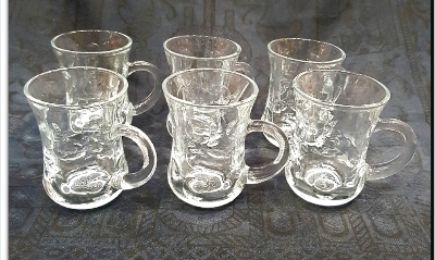 Picture of Transparent Tea Cup Set glass( 6 Pcs ) clear