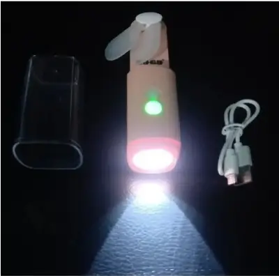 Picture of product imageSpecifications: Product Type : Pocket Fan Item Type : Handheld fan Material : Plastic, TPE Weight : Approx. 92g / 3.2oz Battery : Built in 3.7V 800mAh lithium battery(included) product image1 Rechargeable Foldable Mini Pocket Fan - Pink