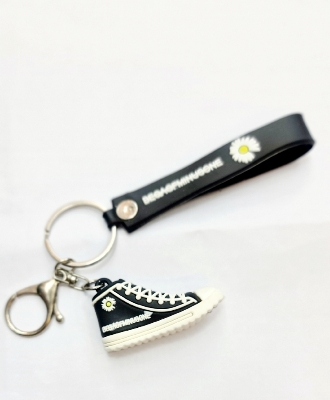 Picture of KEY RING  shoe model Card Keyring Anti Lost Car Key  Rings Keychain Auto Vehicle Key Chain