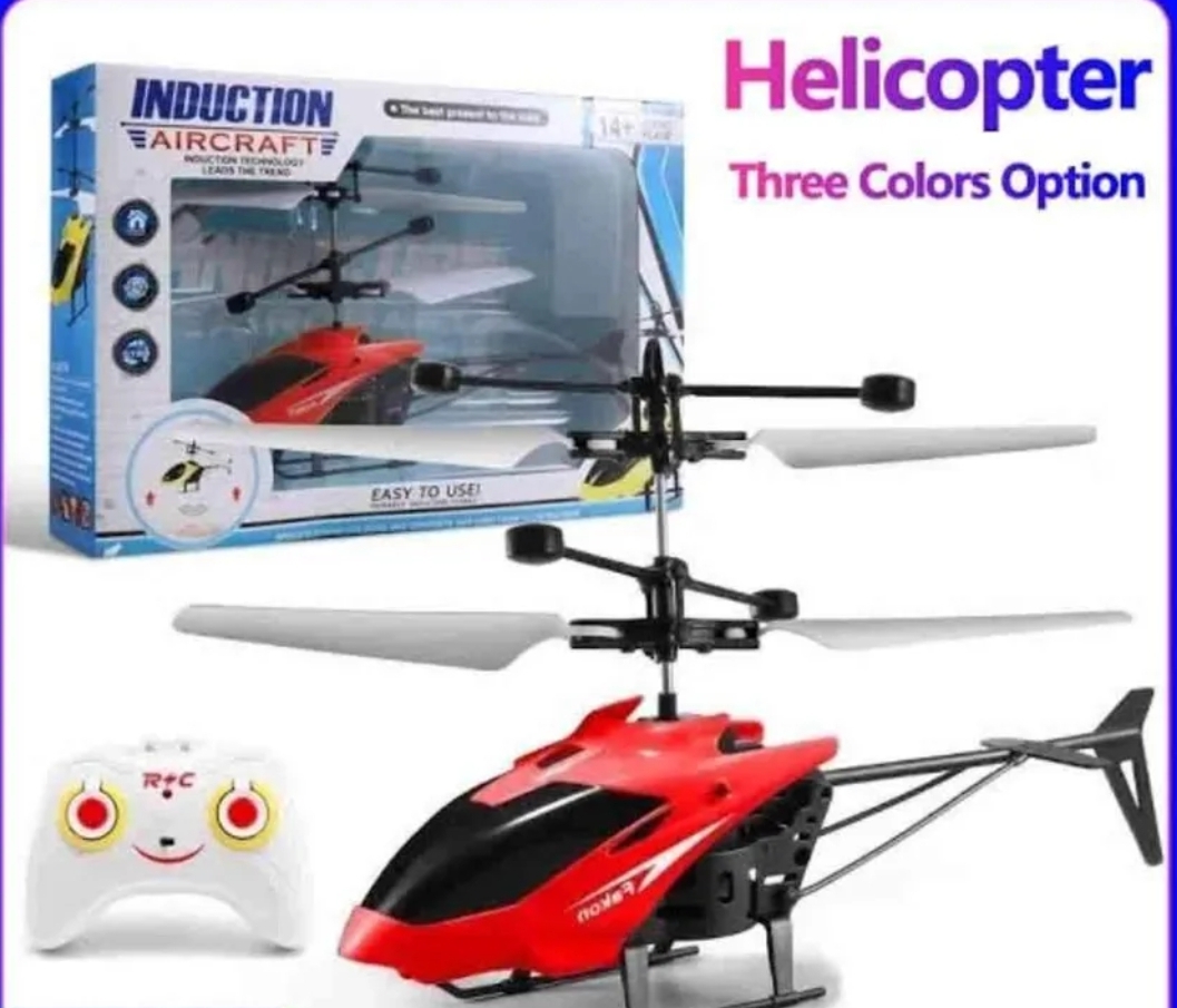 Picture of Rechargeable Remot Control Helicopter with sensor system Hand Sensor rechargeable Mini Helicopter Remote Control Infrared Helicopter
