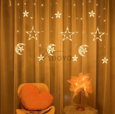 Picture of Best LED Curtain Light Curtain String Light Star for home decoration