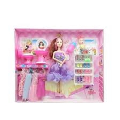 Picture of Beauty Fashion And Stylish Barbie Doll Toy With Dress And Accessories (barbie_dressandshoe_b) image Beauty Fashion And Stylish Barbie Doll Toy With Dress And Accessories (barbie_dressandshoe_b) image Beauty Fashion And Stylish Barbie Doll Toy With Dress