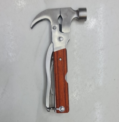 Picture of Multifactional hammer tools travel tool set metal 9 in 1