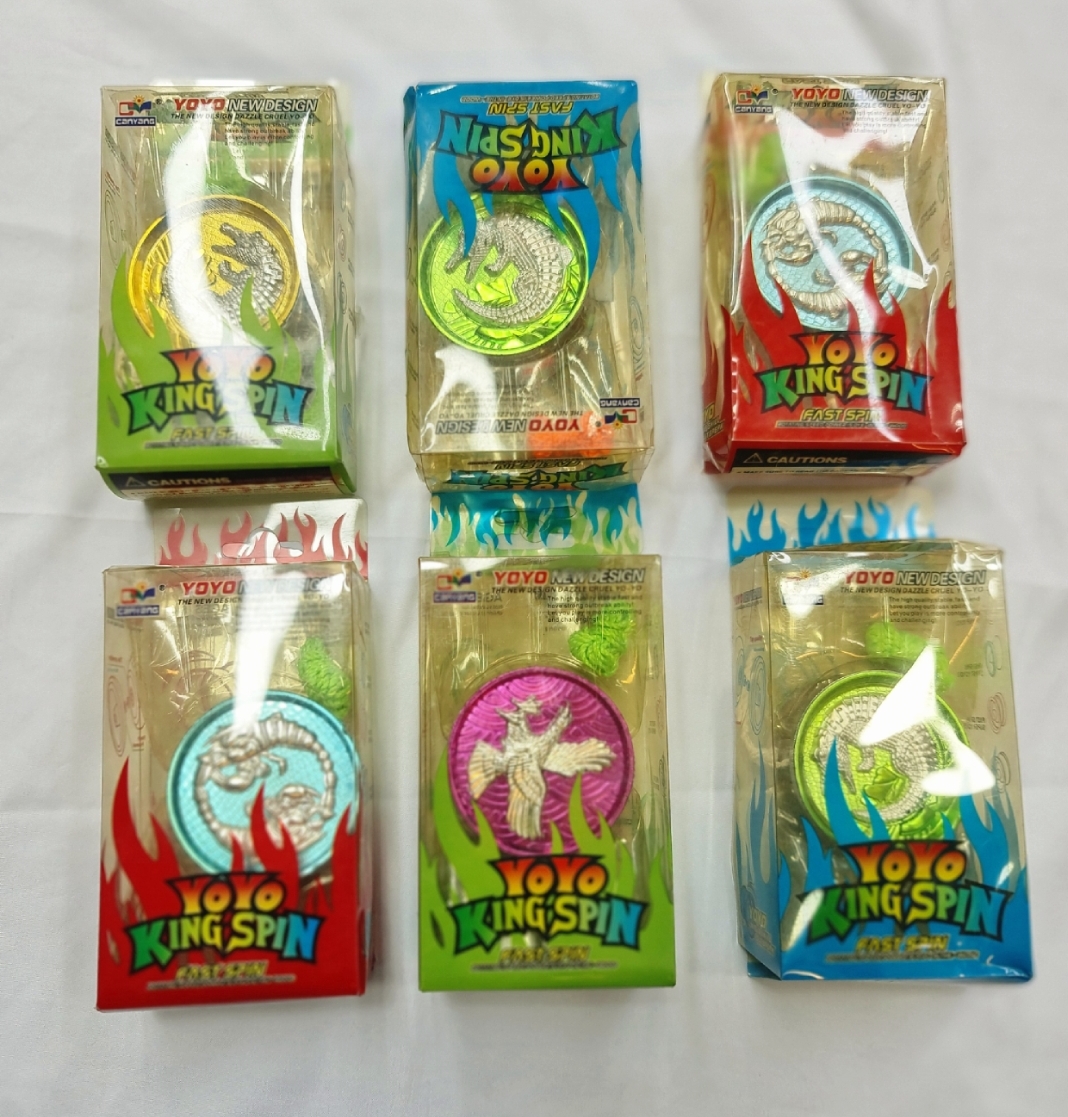 Picture of NEW DESIGN YOYO KING SPIN   GC Metal Yoyo For KidsColorful Professional Aluminum Alloy Magic YoyoResponsive  Yoyo