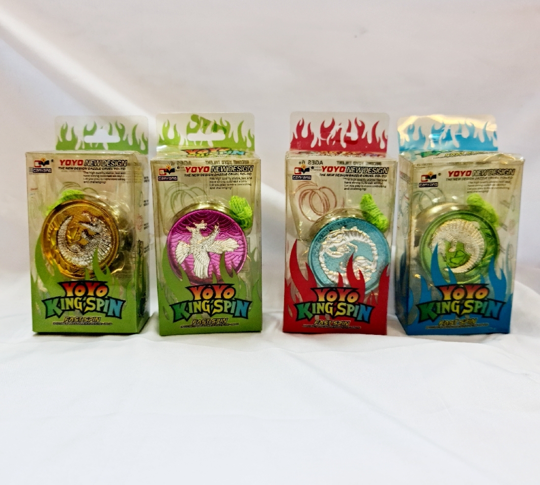 Picture of NEW DESIGN YOYO KING SPIN   GC Metal Yoyo For KidsColorful Professional Aluminum Alloy Magic YoyoResponsive  Yoyo