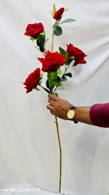 Picture of BIG SIZE LONG Fantastic Flowers Artificial Rose Stick with Realistic