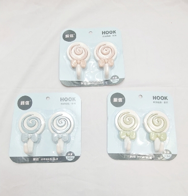 Picture of Hook Non Marking Screw 2Pcs Punch-Free Wall Stickers Home Seamless Nail With Nut And Nut Cap