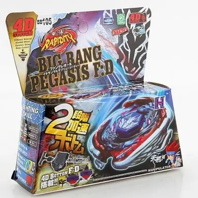 Picture of 4D System Beyblade Pegasis leone Fusion Rotate Toy Children Toys Fusion Bayblade Top Burst 4D bey MastersBlade Toys For Children Boy Classic Toys