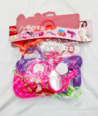 Picture of Baby Makeup Set For kids Plastic Product Ladies Makeup Pretend Role Play Beaut Set Toy For3Year+ Kids