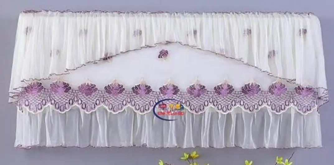 Picture of NET AC COVER Dustproof AC Cover ( 1.5 ton & 2 Ton AC Protector Dust Cover/ AC Cover Indoor - AC Cover / Air Conditioner AC Cover Dustproo..